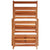 3-Tier Plant Stand 50x63x80 cm Solid Acacia Wood