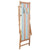 Folding Beach Chair Fabric and Wooden Frame Multicolour