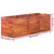 Garden Raised Bed Acacia Wood 150x50x50 cm