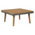 4 Piece Garden Lounge Set with Cushions Solid Acacia Wood Brown