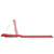 Folding Beach Mats 2 pcs Steel and Fabric Red
