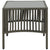 Sunloungers 2 pcs with Table Poly Rattan Grey