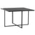 5 Piece Outdoor Dining Set with Cushions Poly Rattan Black