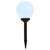 Outdoor Solar Lamps 3 pcs LED Spherical 20 cm RGB