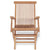 5 Piece Garden Dining Set Solid Teak Wood