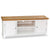 TV Cabinet 120x35x48 cm Solid Oak Wood