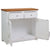 Sideboard 90x33.5x83 cm Solid Oak Wood