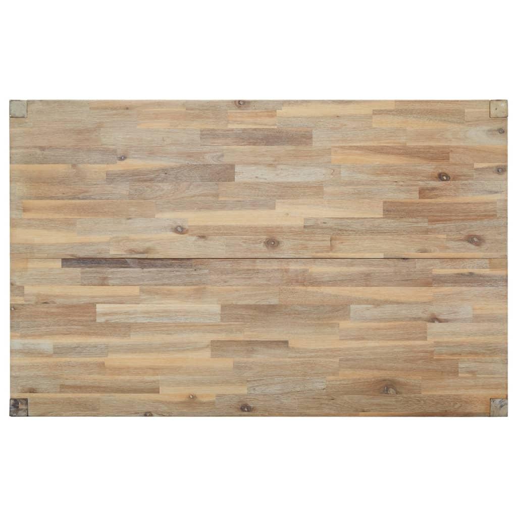 Dining Table 120x70x75 cm Solid Acacia Wood