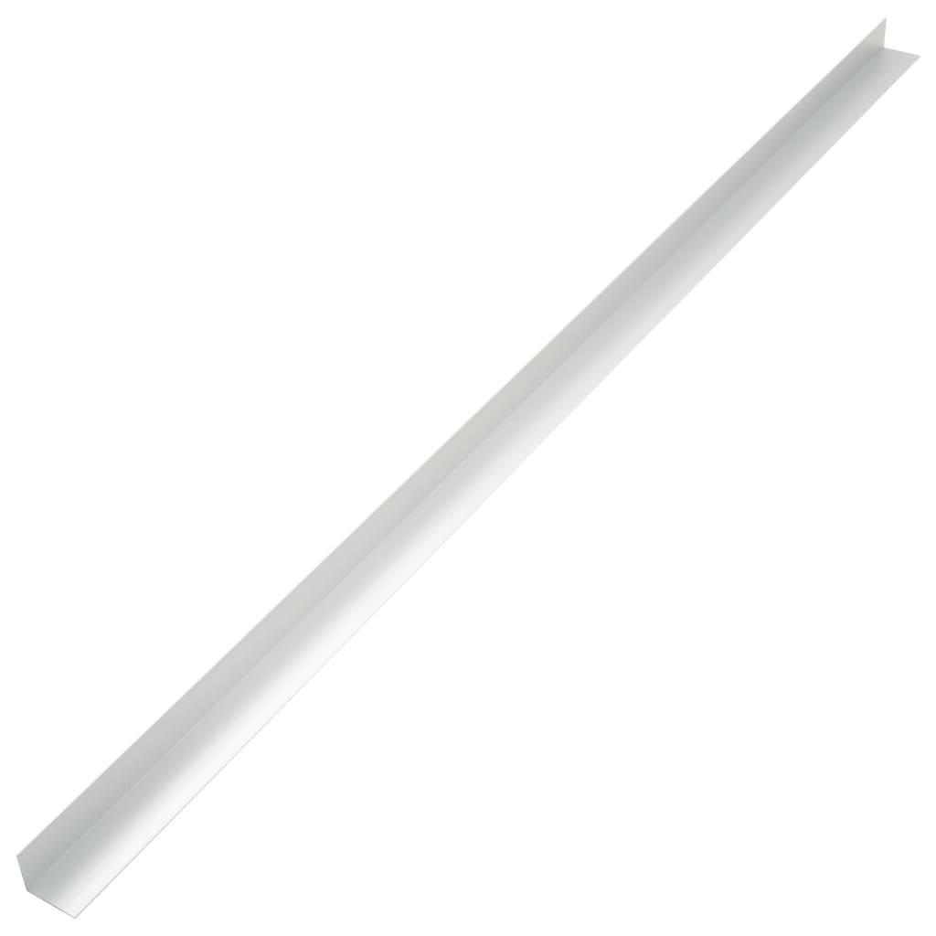 5 pcs Decking Angle Trims Aluminium 170 cm Silver