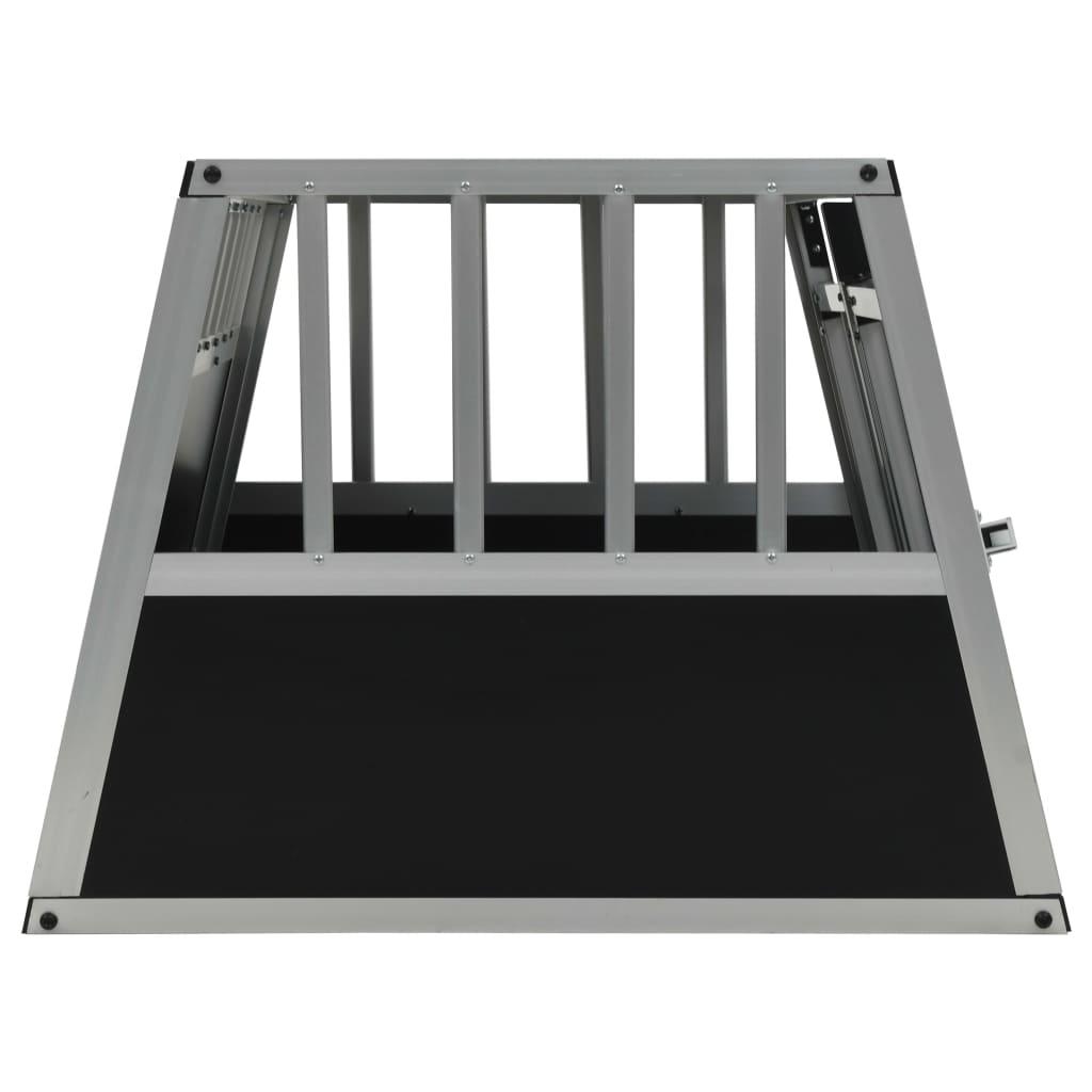 Dog Cage with Double Door 89x69x50 cm