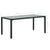 3 Piece Garden Lounge Set with Cushions Poly Rattan Grey
