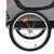 Pet Bike Trailer Orange and Grey