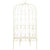Garden Bench 95 cm Iron Antique White