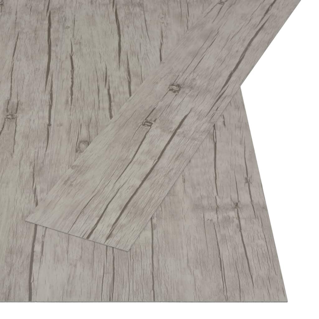 Self-adhesive Flooring Planks 4.46 m² 3 mm PVC Oak Washed