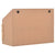 Chicken Laying Nest 3 Compartments 93x40x65 cm Solid Pine Wood