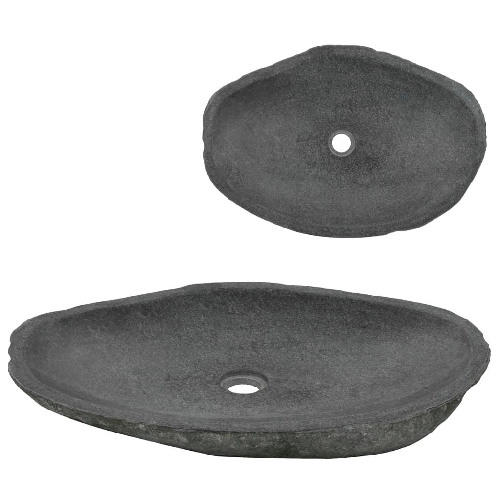 Wash Basin River Stone Oval 60-70 cm