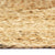 Handmade Rug Jute Natural 80x160 cm