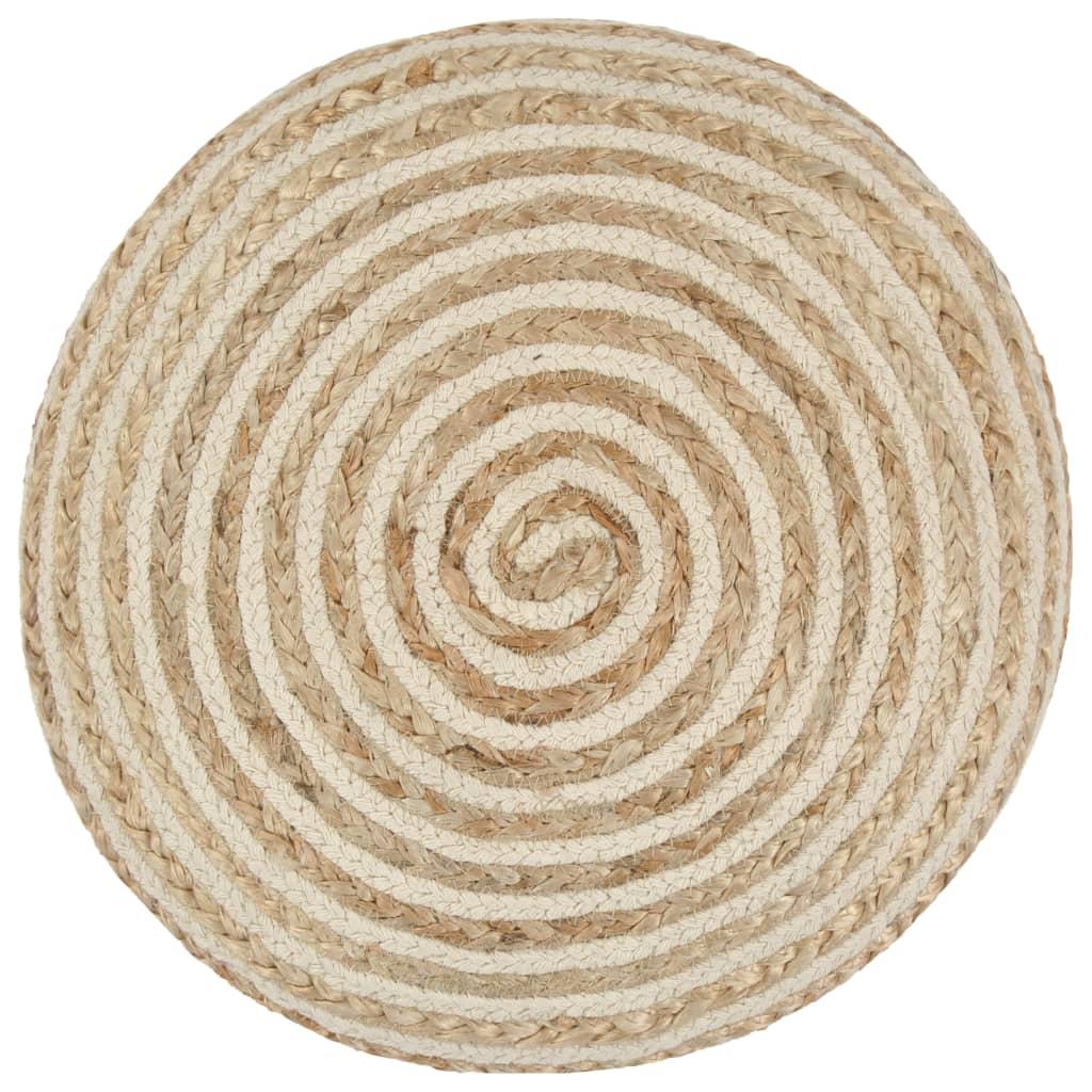 Handmade Pouffe 40x45 cm Jute