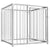 Outdoor Dog Kennel 100x100x100 cm