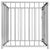 Outdoor Dog Kennel 100x100x100 cm