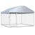 Outdoor Dog Kennel with Roof 200x200x135 cm