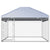 Outdoor Dog Kennel with Roof 200x200x135 cm