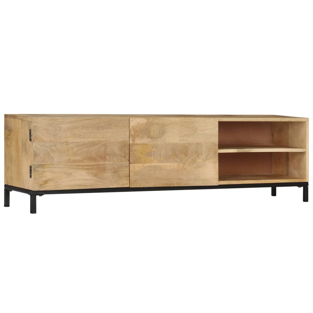 TV Cabinet 145x30x41 cm Solid Mango Wood