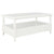 Coffee Table White 100x55x45 cm Wood