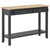 Console Table Black 110x35x80 cm Wood
