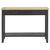 Console Table Black 110x35x80 cm Wood