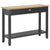Console Table Black 110x35x80 cm Wood
