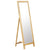 Freestanding Mirror 48x46.5x150 cm Solid Oak Wood