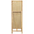 Freestanding Mirror 48x46.5x150 cm Solid Oak Wood
