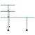 3-Tier Corner Kitchen Shelf Tempered Glass