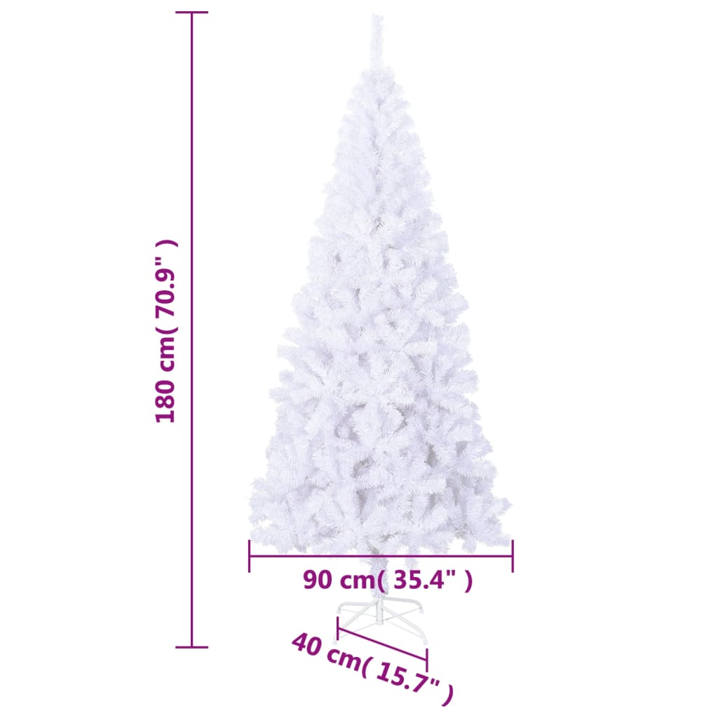 Artificial Christmas Tree with Stand 180 cm 620 Branches