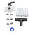 Solar Pool Heater 735 W Set of 2