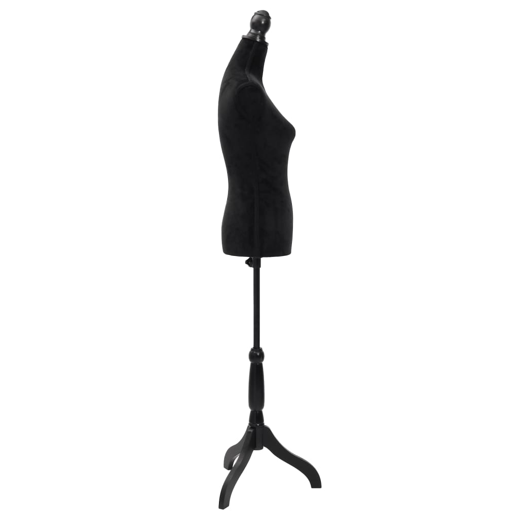 Ladies Bust Display Black Female Dressmakers Dummy Mannequin
