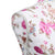 Ladies Bust Display Mannequin Cotton White With Rose