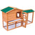 Outdoor Large Rabbit Hutch Small Animal House Pet Cage Wood