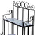Plant Stand Plant Display Blue White Mosaic Pattern