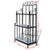 Plant Stand Plant Display Blue White Mosaic Pattern