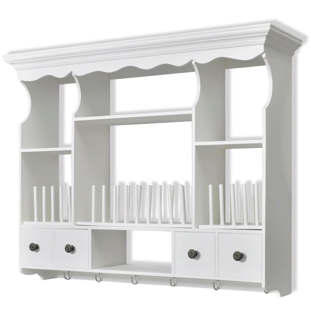 Wooden Kitchen Wall Cabinet White