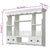 Wooden Kitchen Wall Cabinet White