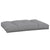 Pallet Cushion 120x80x12 cm Grey Fabric