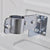 Convex Traffic Mirror Rectangle 40 x 60 cm with Reflectors