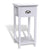 Nightstand with 1 Drawer White