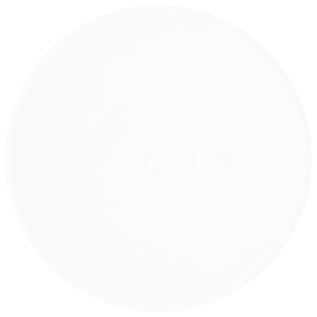 Ceramic Bathroom Sink Basin White Round