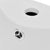 Ceramic Stand Bathroom Sink Basin Faucet/Overflow Hole White