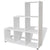 Staircase Bookcase/Display Shelf 107 cm White