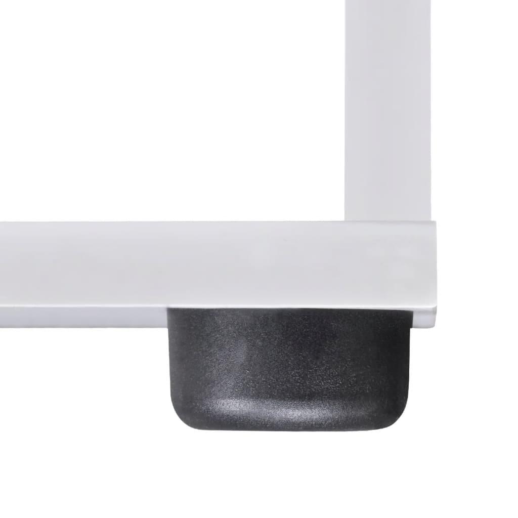 Staircase Bookcase/Display Shelf 107 cm White